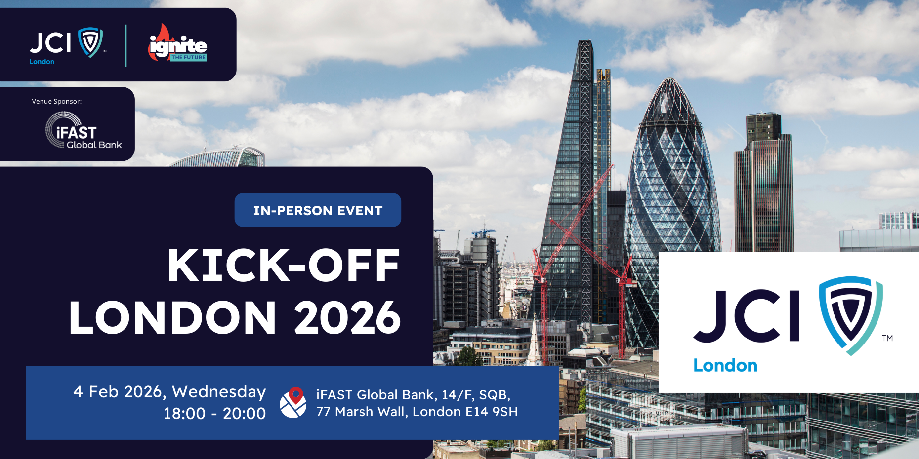 JCI London  KICK OFF LONDON 2026
