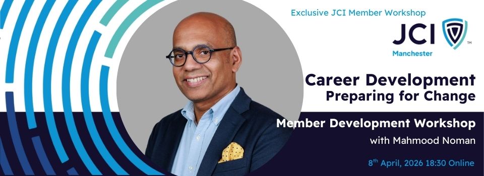 Career Development Planning for Change  Exclusive Member Workshop  JCI Manchester